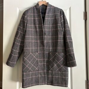 Abercrombie & Fitch Wool Blend Coat